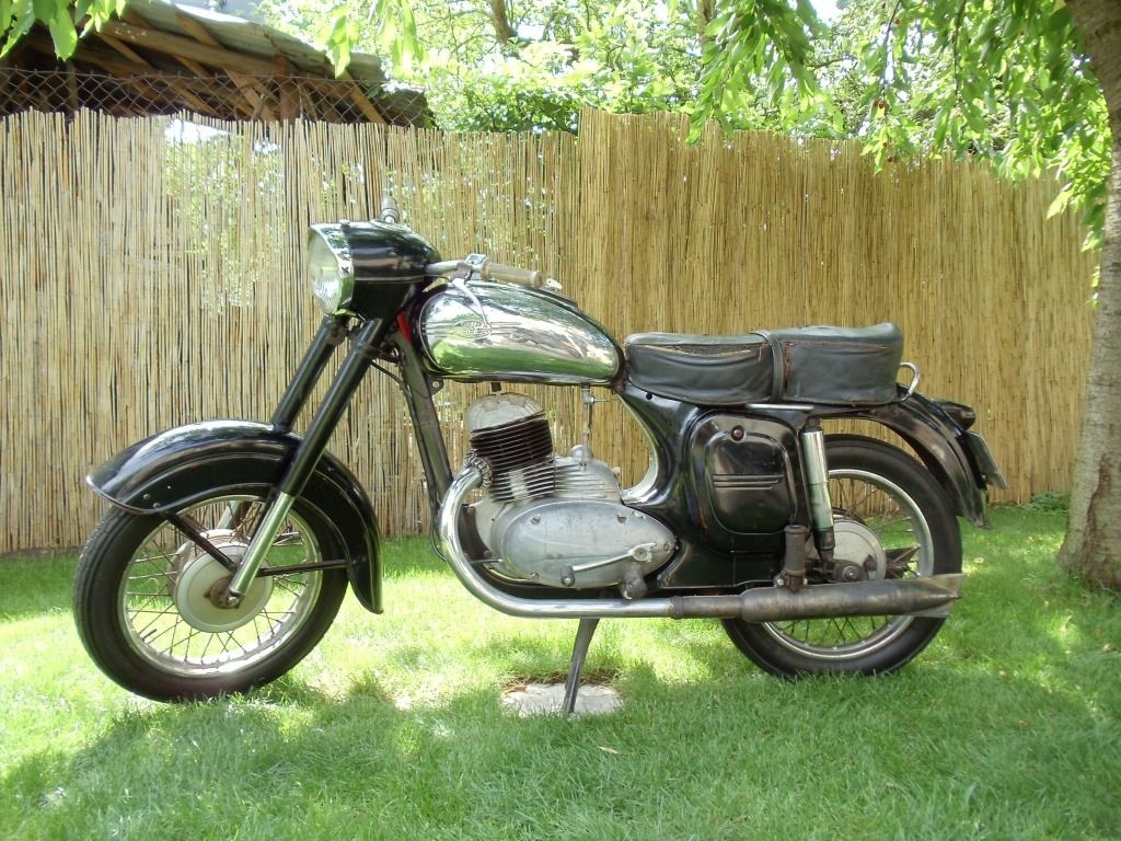  Jawa 250/353 kyvacka, year 1958