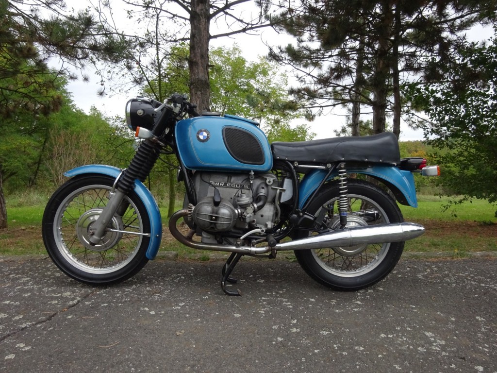  BMW R60/5, r.v. 1972 s TP