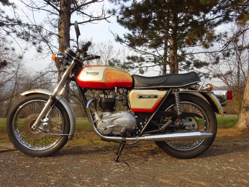  Triumph 750 Tiger, Bj. 1978