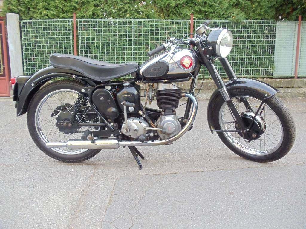  BSA C12 250 OHV, r.v. 1954