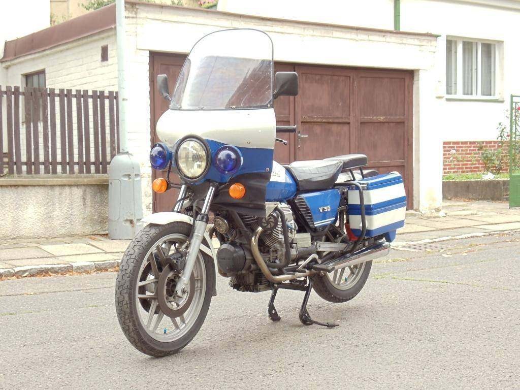  Moto Guzzi V50 Police, r.v. 1979