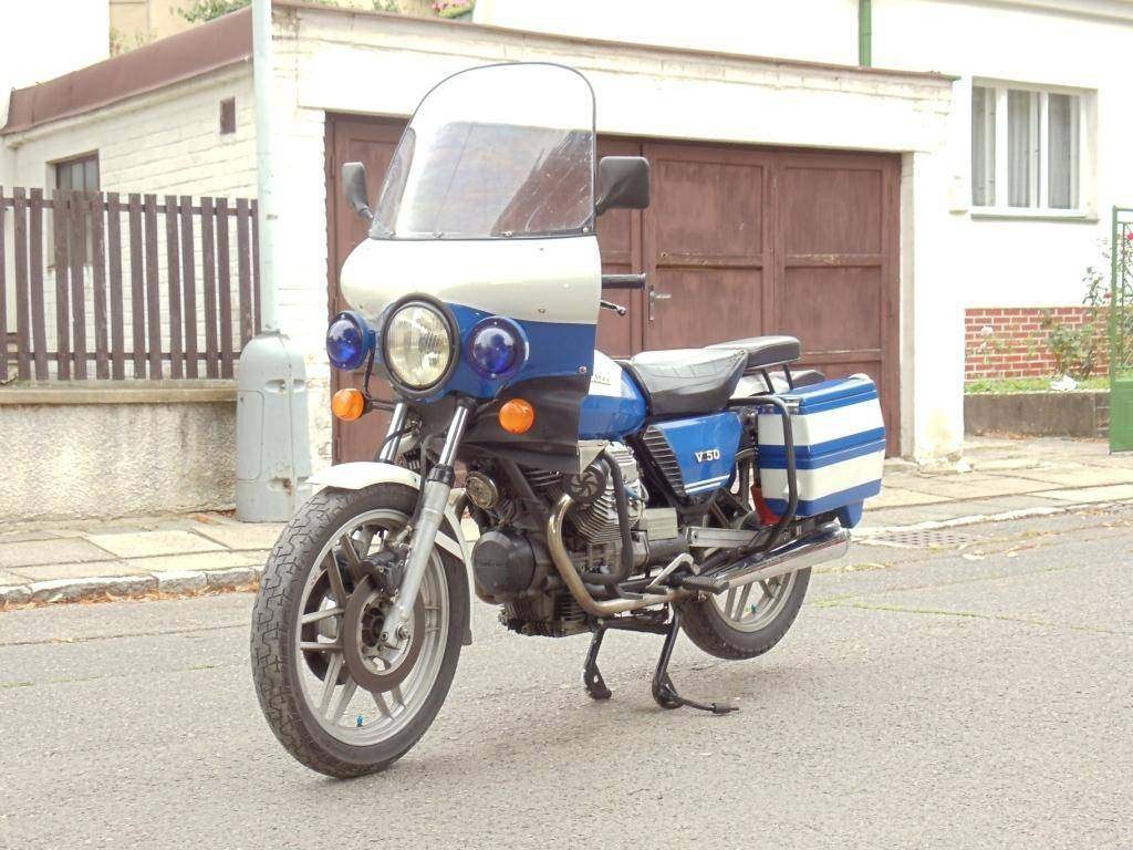  Moto Guzzi V50 Polizei, Bj. 1979