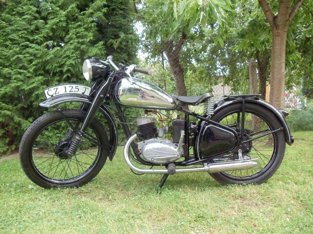  ČZ 125T, r.v. 1949