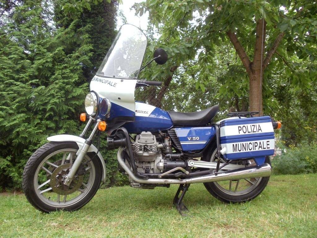  Moto Guzzi V50 Police, r.v. 1979