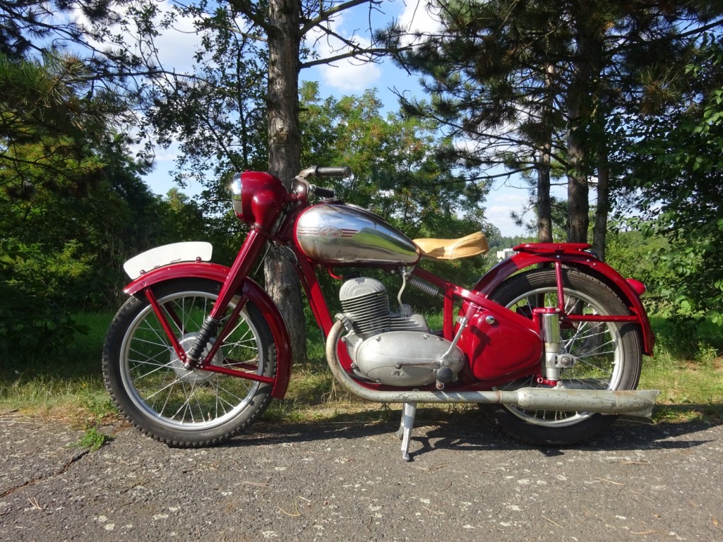  Jawa 350/18 Pérák, r.v. 1953 s TP