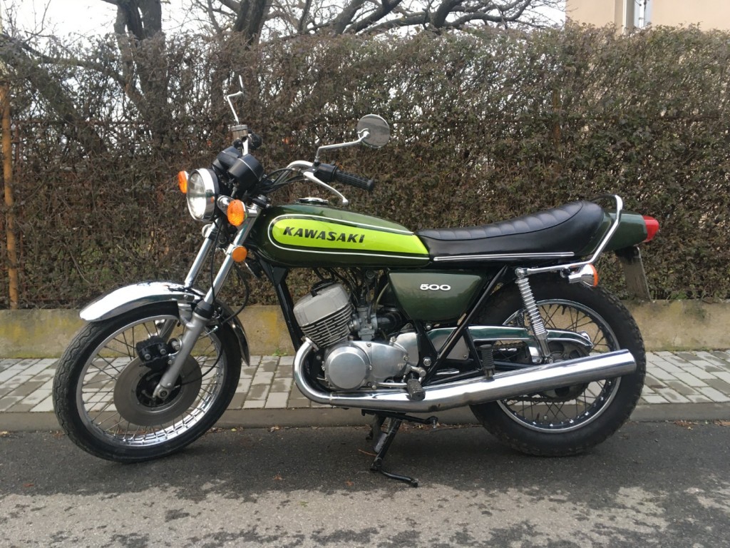  Kawasaki H1 Mach III, r.v. 1975 s TP