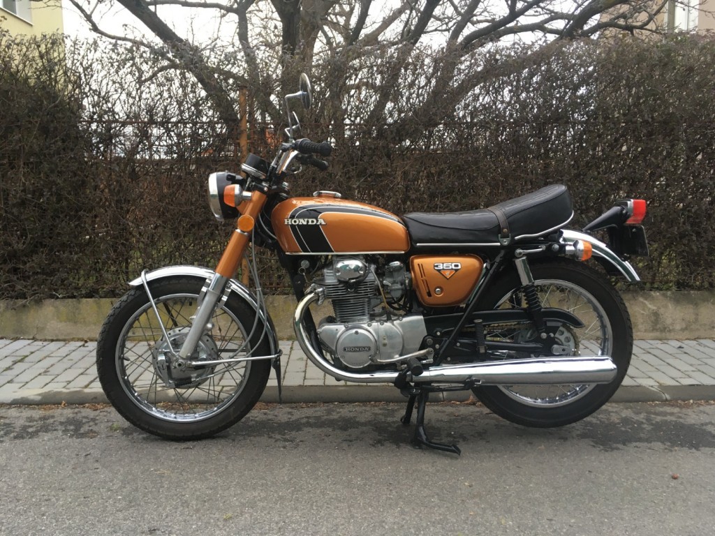  Honda CB350 K4, r.v. 1972 s TP