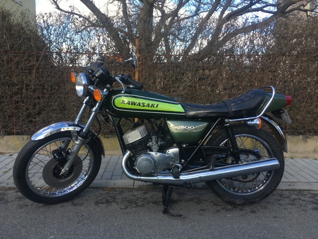  Kawasaki H1 500 Mach III, Bj. 1973