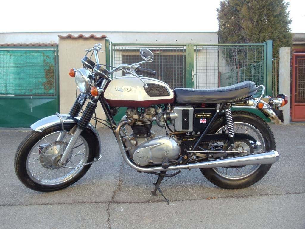  Triumph Bonneville T120RV, r.v. 1972 s TP