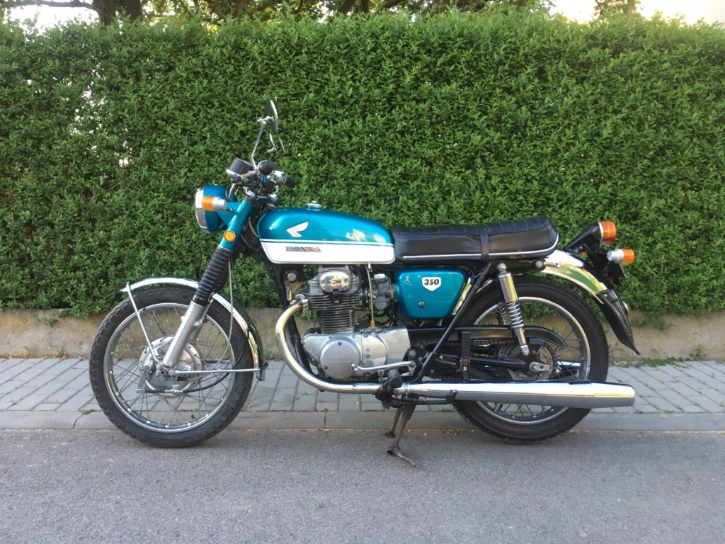  Honda CB350 K1, r.v. 1971 s TP