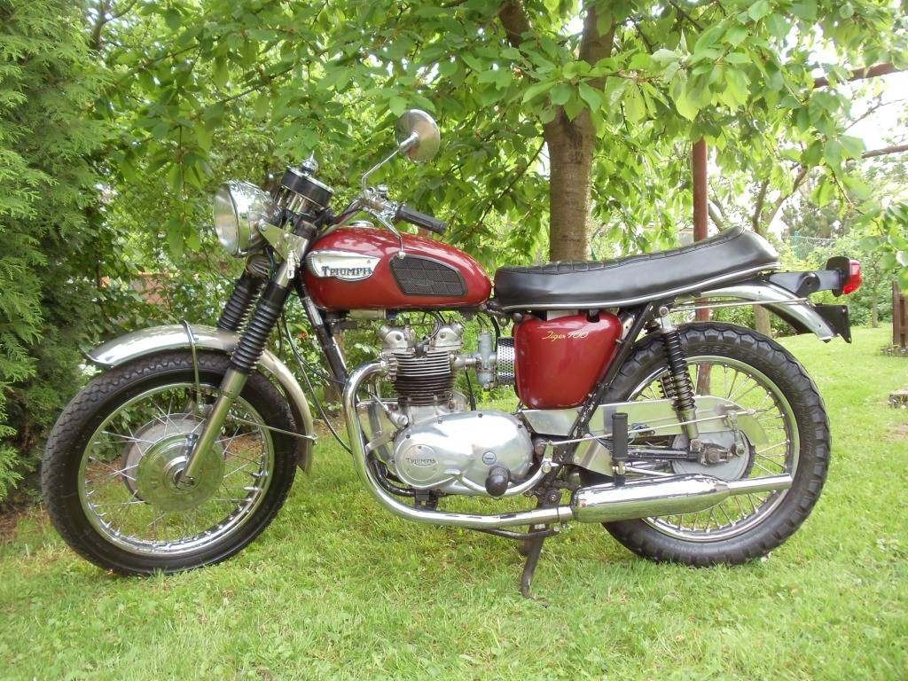  Triumph T100R Tiger, r.v. 1969 s TP