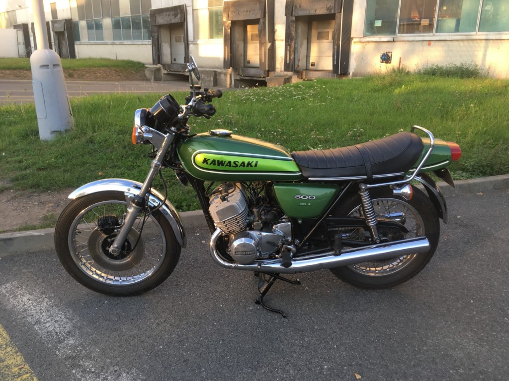  Kawasaki H1 500 Mach III, year 1973