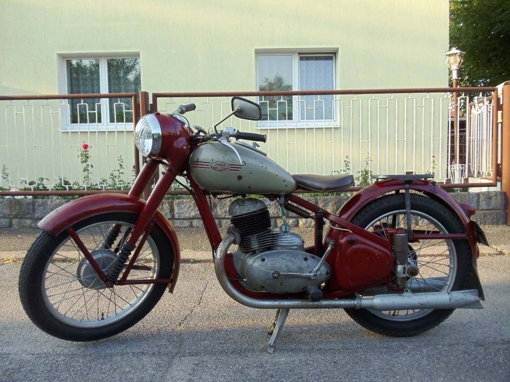  Jawa 250/11 Pérák, r.v. 1953 s TP