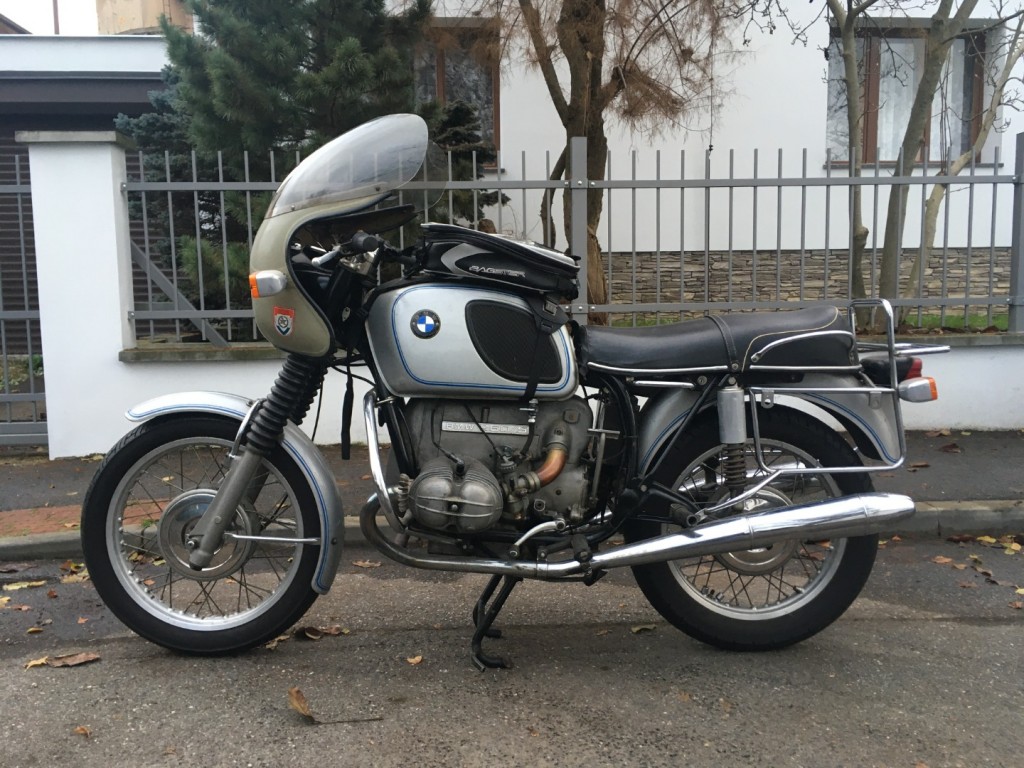  BMW R60/5, r.v. 1971 s TP