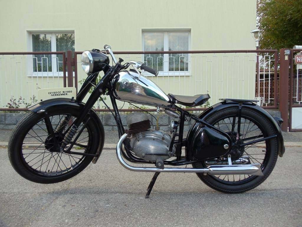  ČZ 150C, r.v. 1950 s TP