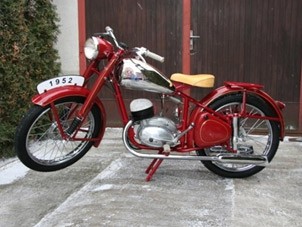  ČZ 150C, r.v. 1952