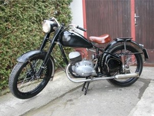  ČZ 125C, r.v.1953 s TP