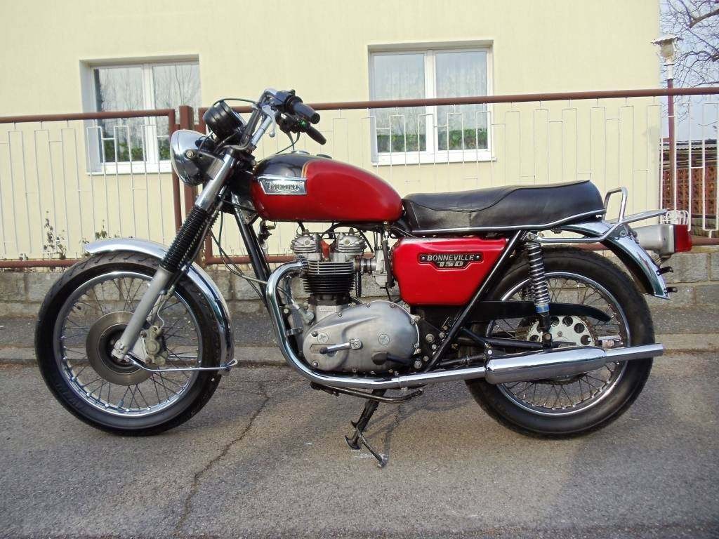  Triumph T140 Bonneville 750, r.v. 1980 s TP