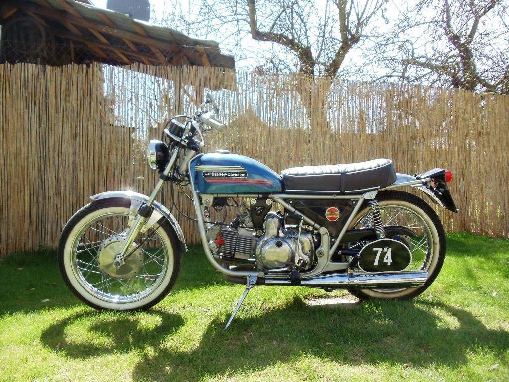  Harley Davidson Aermachhi SS350, r.v. 1974 s TP