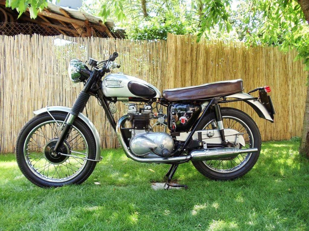  Triumph T100 Tiger, Bj. 1954