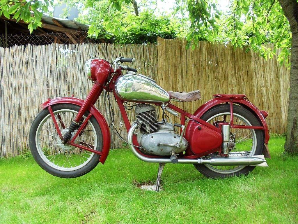  Jawa 250/11 Pérák, r.v. 1953 s TP