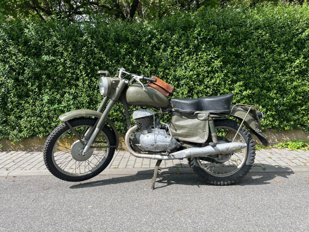 Jawa 250/579, year 1962
