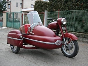  Jawa 350/360 mit side, Bj. 1971