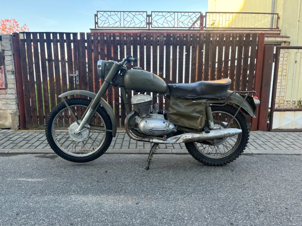 Jawa 250/579, year 1962