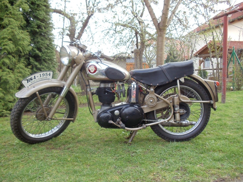  BSA C11G 250OHV, r.v. 1954