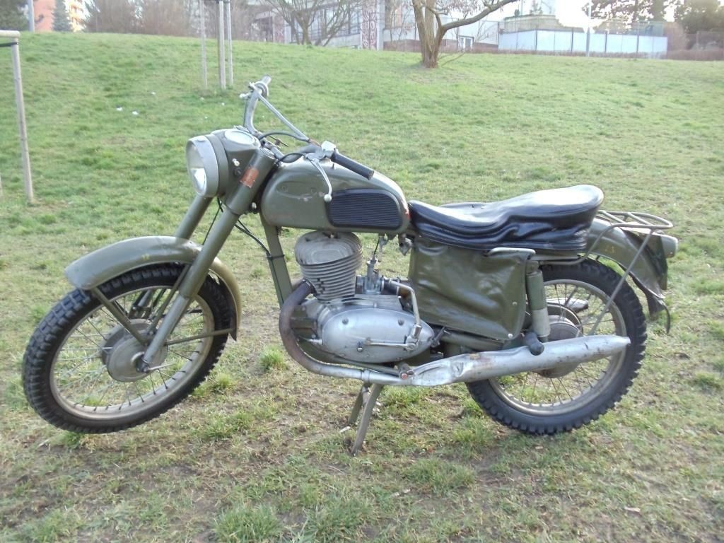  Jawa 250/579 military, year 1969/70