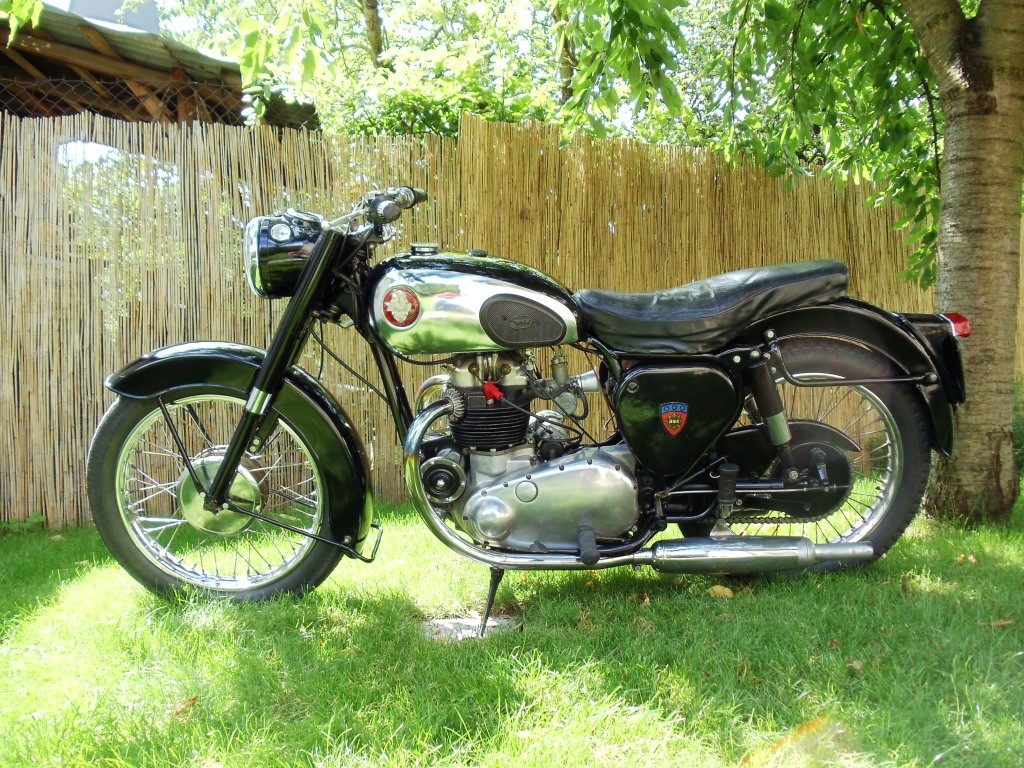  BSA A7, r.v. 1955 s TP