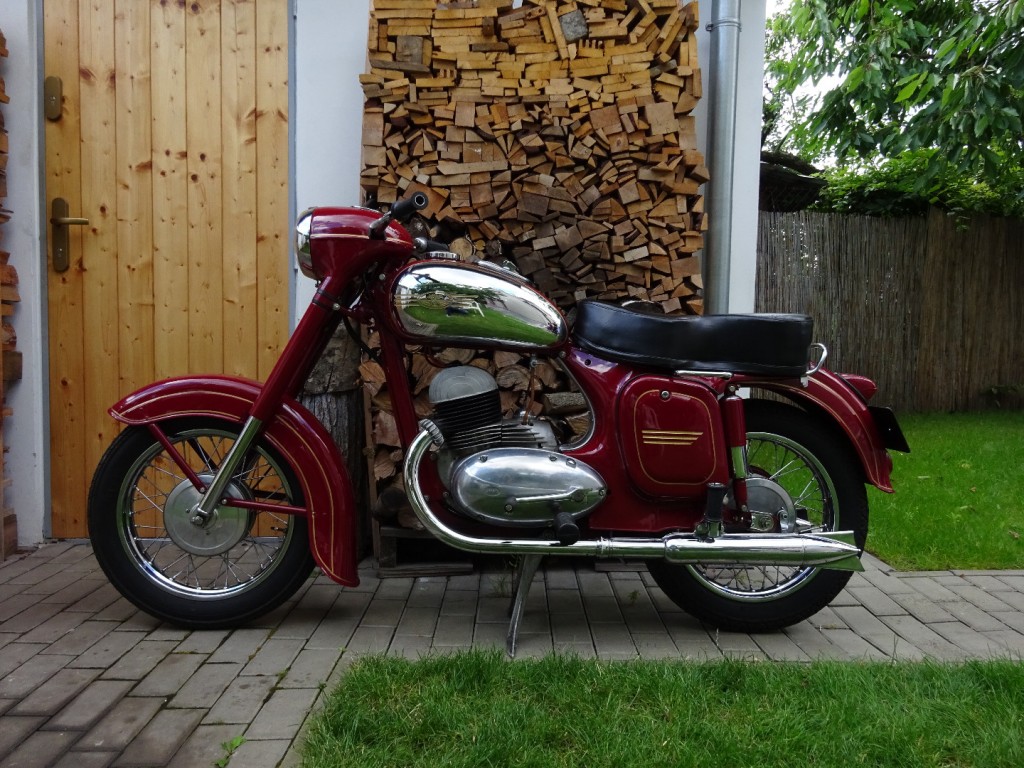  Jawa 350/354 kývačka, r.v. 1955 s TP