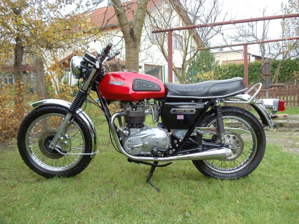  Triumph Tiger 750, year 1978