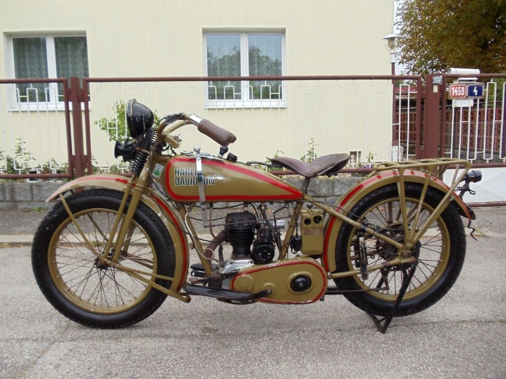  Harley Davidson 350 SV, year 1926