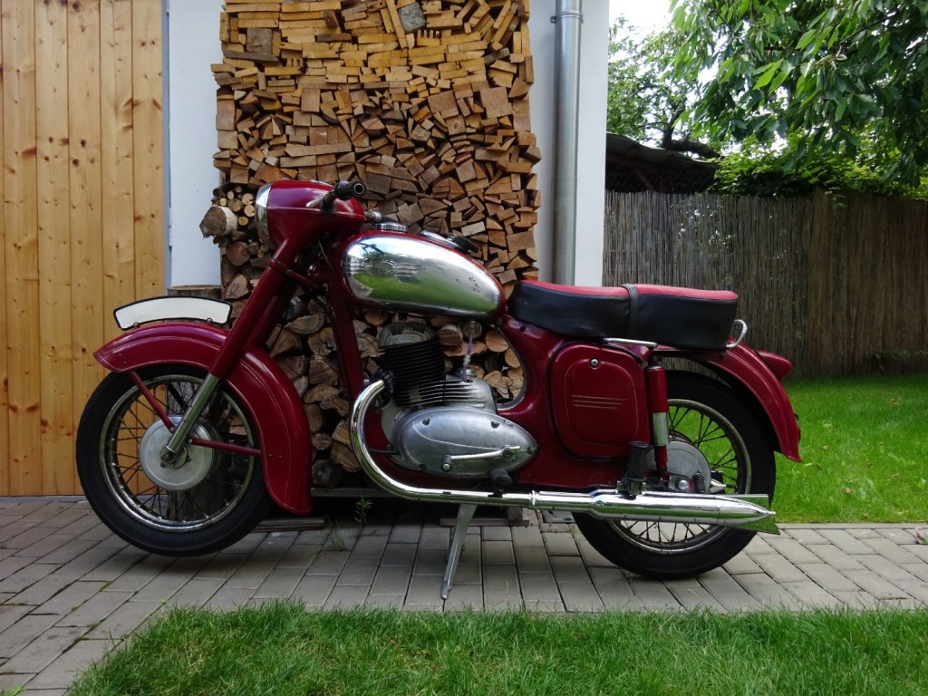  Jawa 250/353 kývačka, r.v. 1956 s TP