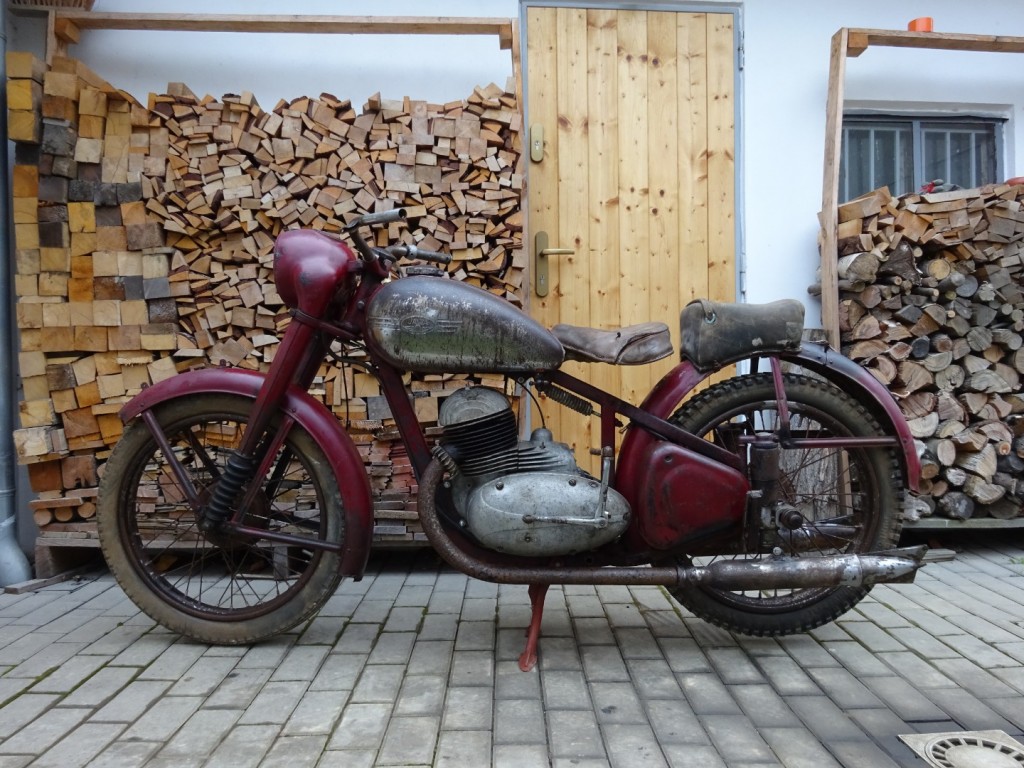  Jawa 350/18 pérák, r.v. 1954 projekt