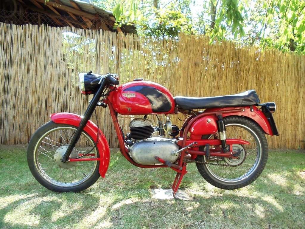  Bianchi Mendola GT 125, year 1954