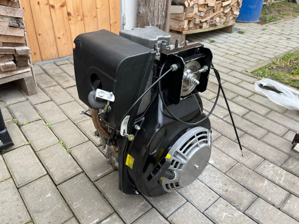 Royal Enfield Diesel Rahmen + Hatz-Motor