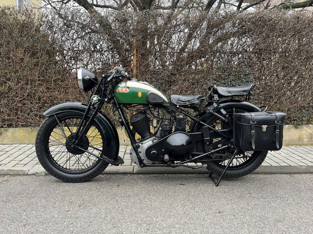 BSA H32-9 Sloper De Luxe 557 SV